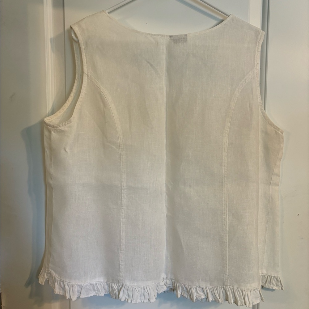 Match Point 100% Linen Tank - Picture 4 of 9